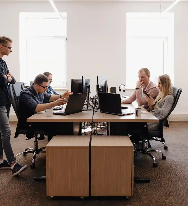 Market research team collaborating at TrendX Insights, Tinsukia