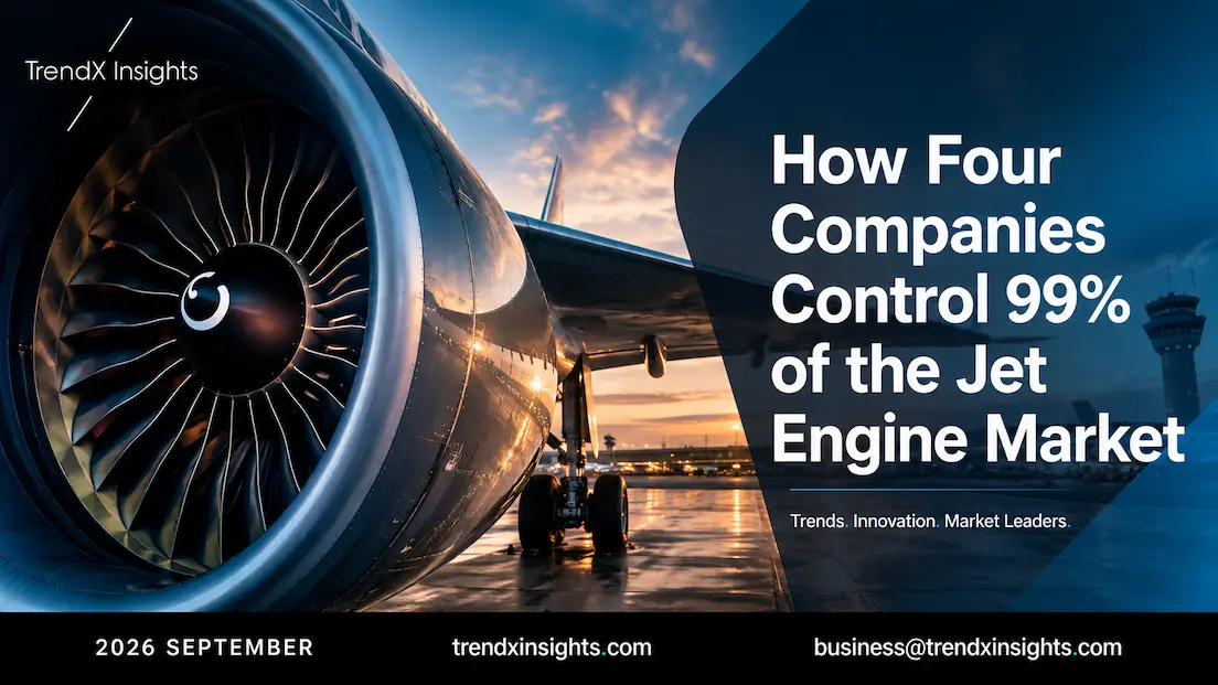Jet engine market 2026 research analysis covering GE Aerospace, Safran, Pratt and Whitney and Rolls-Royce propulsion revenue, operating margins, LEAP and GTF deliveries, and open fan and UltraFan technology programmes